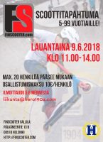 Potkulautailua Vallilan hallissa 9.6.2018 !